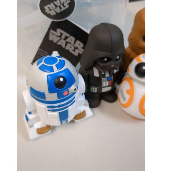 Disney Parks Star Wars Bath Set Toy in Bucket-Multicolor-One Size-NWT-M9 - Picture 2 of 6